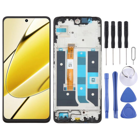 For Realme Narzo 60x RMX3782 RMX3710 OEM LCD Screen Digitizer Full Assembly with Frame - LCD Screen by buy2fix | Online Shopping UK | buy2fix