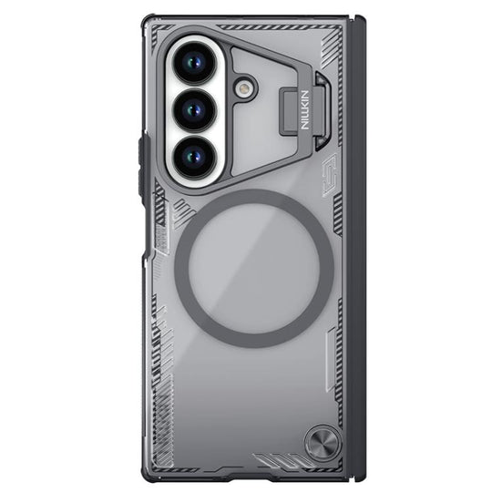 For Samsung Galaxy Z Fold7 5G NILLKIN Iceblade Prop Series MagSafe Magnetic Frame Version Phone Case(Black)