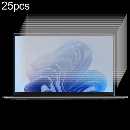 For BMAX MAXBook X15 Pro 15.6 inch 25pcs 9H 0.3mm Explosion-proof Tempered Glass Film - Screen Protection Film by buy2fix | Online Shopping UK | buy2fix