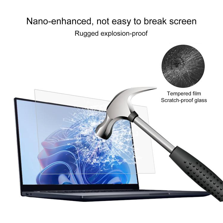 For BMAX MAXBook X15 Pro 15.6 inch 25pcs 9H 0.3mm Explosion-proof Tempered Glass Film - Screen Protection Film by buy2fix | Online Shopping UK | buy2fix