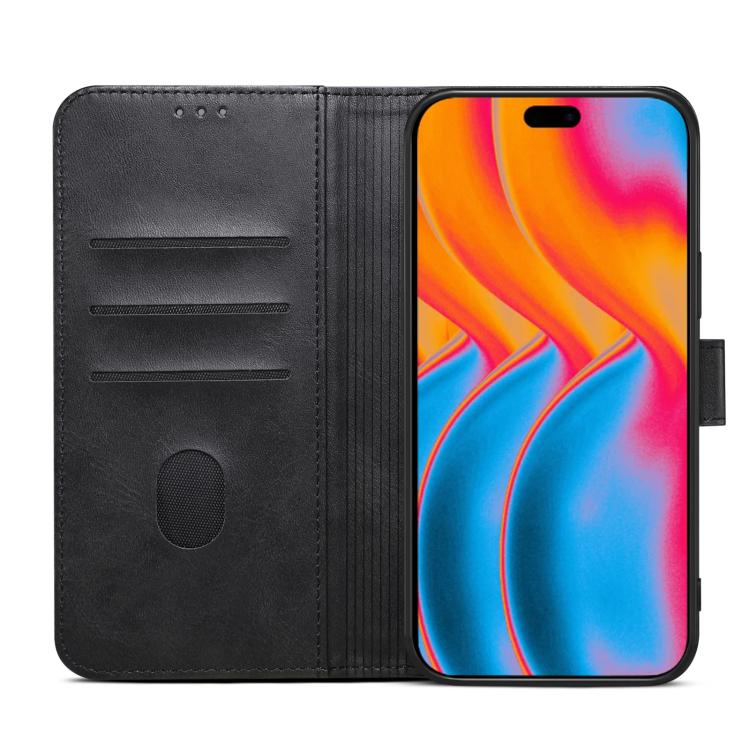 For iPhone Air GUSSIM Magnetic Horizontal Flip Leather Phone Case(Black) - iPhone Air Cases by GUSSIM | Online Shopping UK | buy2fix