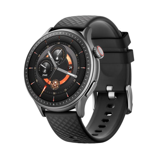 GR3 1.43 inch AMOLED Screen Fitness Tracker Smart Watch Support Heart Rate Monitoring(Black)