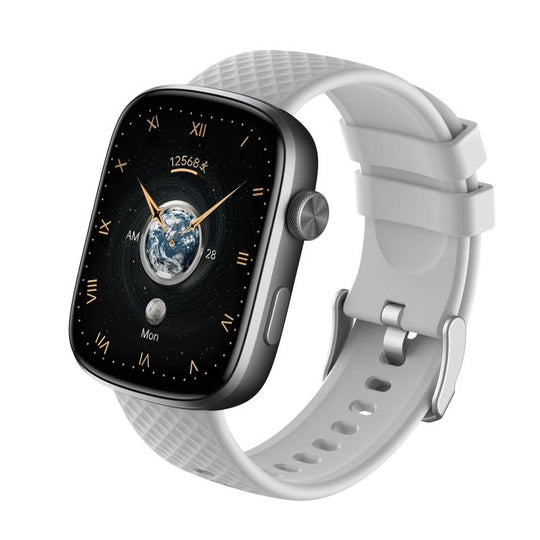 GS8 1.95 inch AMOLED Screen Fitness Tracker Smart Watch Support Heart Rate Monitoring(Light Grey)