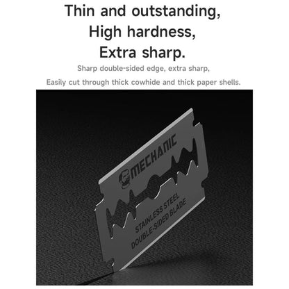 Mechanic Mag-10 Double-Sided Blade Magnetic Handle with 20pcs Blades - Tool Kits by MECHANIC | Online Shopping UK | buy2fix