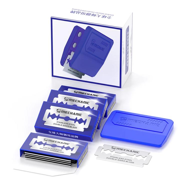 Mechanic Mag-10 Double-Sided Blade Magnetic Handle with 20pcs Blades - Tool Kits by MECHANIC | Online Shopping UK | buy2fix