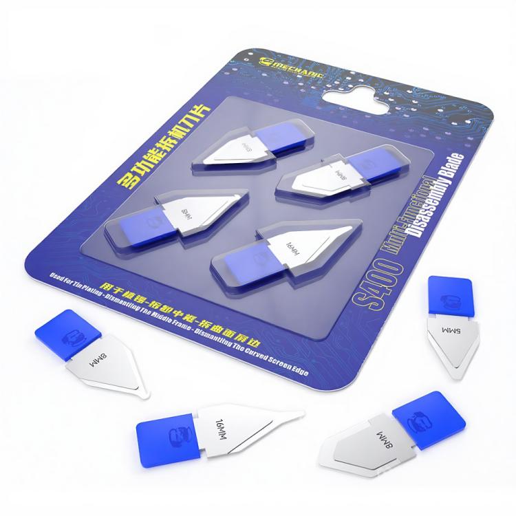 Mechanic S400 4 in 1 Multi-Functional Disassembly Blade Set - Crowbar by MECHANIC | Online Shopping UK | buy2fix