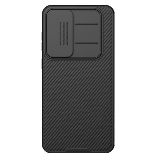 For Samsung Galaxy S25 FE 5G NILLKIN Black Mirror Pro Series Camshield PC Phone Case(Black)