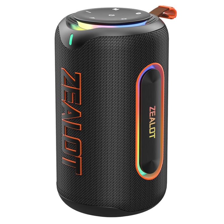 Zealot MP1 60W Portable Outdoor RGB Bluetooth Speaker(Black) - Desktop Speaker by ZEALOT | Online Shopping UK | buy2fix