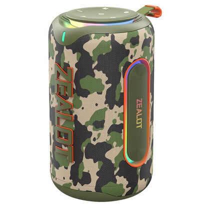 Zealot MP1 60W Portable Outdoor RGB Bluetooth Speaker(Camouflage) - Desktop Speaker by ZEALOT | Online Shopping UK | buy2fix