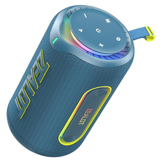 Zealot MP1 60W Portable Outdoor RGB Bluetooth Speaker(Blue Cyan) - Desktop Speaker by ZEALOT | Online Shopping UK | buy2fix