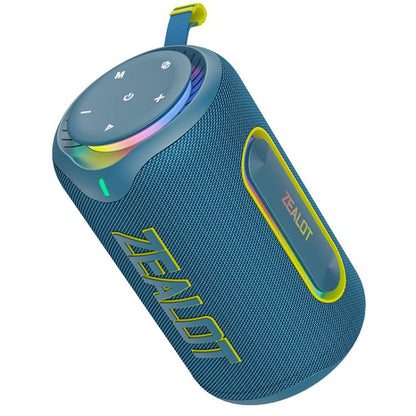 Zealot MP1 60W Portable Outdoor RGB Bluetooth Speaker(Blue Cyan) - Desktop Speaker by ZEALOT | Online Shopping UK | buy2fix