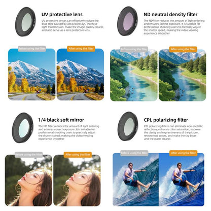For Insta360 GO Ultra JSR LH Series Lens Filter, Filter:STAR - Len Accessories by JSR | Online Shopping UK | buy2fix