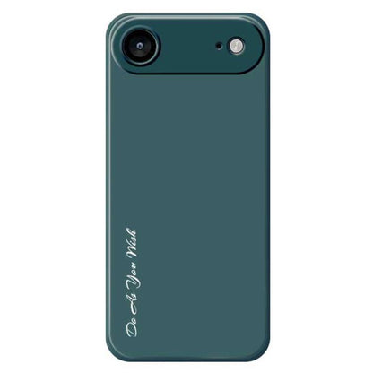 For iPhone Air Do As You Wish A1440 Fine Hole Straight Edge Silicone Phone Case(Green) - iPhone Air Cases by Do As You Wish | Online Shopping UK | buy2fix