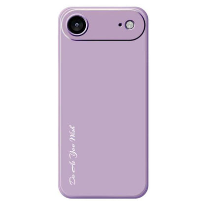 For iPhone Air Do As You Wish A1440 Fine Hole Straight Edge Silicone Phone Case(Purple) - iPhone Air Cases by Do As You Wish | Online Shopping UK | buy2fix