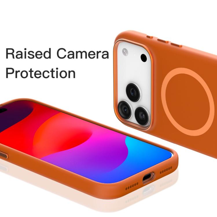 For iPhone 17 Pro Mutural Karen Series Liquid Silicone MagSafe Phone Case(White) - iPhone 17 Pro Cases by Mutural | Online Shopping UK | buy2fix