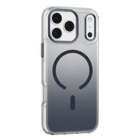 For iPhone 17 Pro Mutural Ice Series MagSafe Gradient Matte PC Hybrid TPU Phone Case(Dark Blue) - iPhone 17 Pro Cases by Mutural | Online Shopping UK | buy2fix