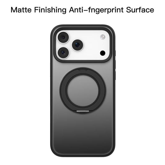 For iPhone 17 Pro Mutural Armor Series MagSafe Magnetic Holder Phone Case(White) - iPhone 17 Pro Cases by Mutural | Online Shopping UK | buy2fix