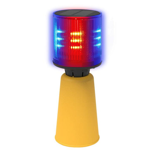 C3 Solar Traffic Light Roadblock Warning Light(Plastic Sleeve) - Warning Lights by buy2fix | Online Shopping UK | buy2fix