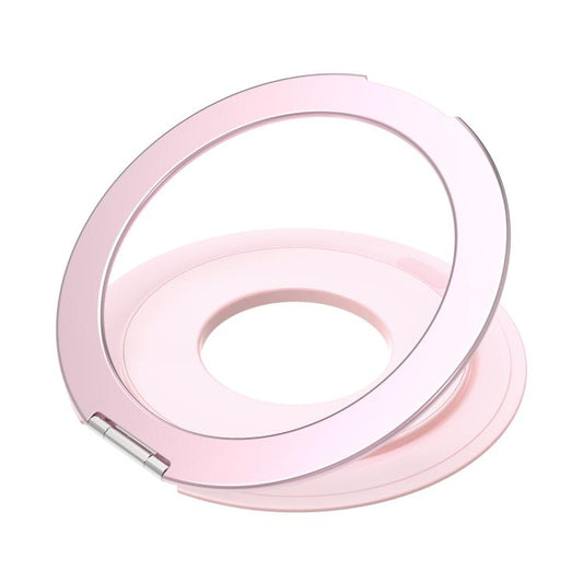 Aluminum Alloy Strong Magnet 360 Rotating Tablet Stand(Pink) - Desktop Holder by buy2fix | Online Shopping UK | buy2fix