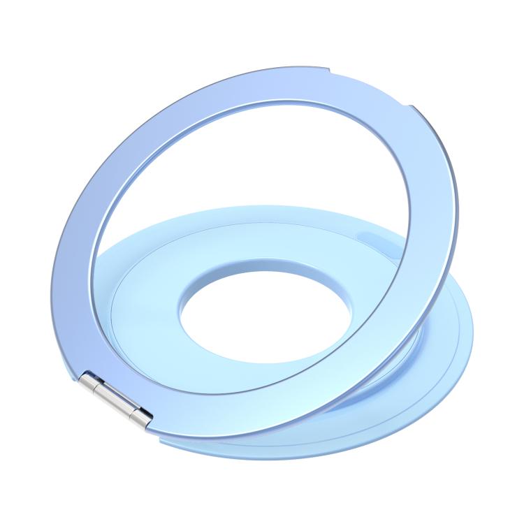 Aluminum Alloy Strong Magnet 360 Rotating Tablet Stand(Blue) - Desktop Holder by buy2fix | Online Shopping UK | buy2fix