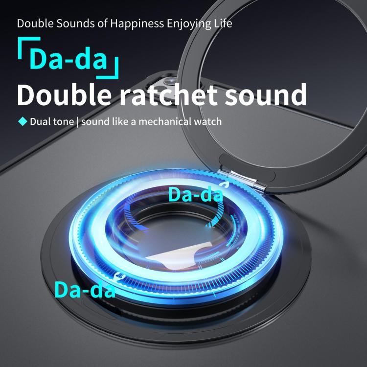 Aluminum Alloy Strong Magnet 360 Rotating Tablet Stand(Pink) - Desktop Holder by buy2fix | Online Shopping UK | buy2fix