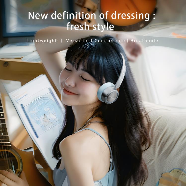 ZAODON Mini Open Ear Noise Cancelling HiFi Sound Bluetooth HeadPhone(White) - Headset & Headphone by buy2fix | Online Shopping UK | buy2fix