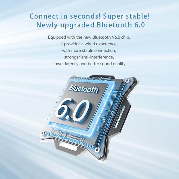 ZAODON Mini Open Ear Noise Cancelling HiFi Sound Bluetooth HeadPhone(Blue) - Headset & Headphone by buy2fix | Online Shopping UK | buy2fix