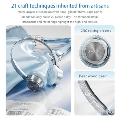 ZAODON Mini Open Ear Noise Cancelling HiFi Sound Bluetooth HeadPhone(Green) - Headset & Headphone by buy2fix | Online Shopping UK | buy2fix