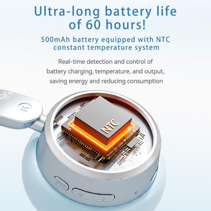 ZAODON Mini Open Ear Noise Cancelling HiFi Sound Bluetooth HeadPhone(Blue) - Headset & Headphone by buy2fix | Online Shopping UK | buy2fix