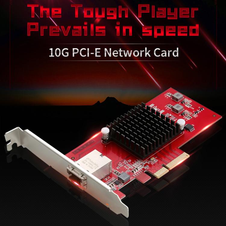 COMFAST CF-P100 10G PCI-E Network Card - USB Network Adapter by COMFAST | Online Shopping UK | buy2fix