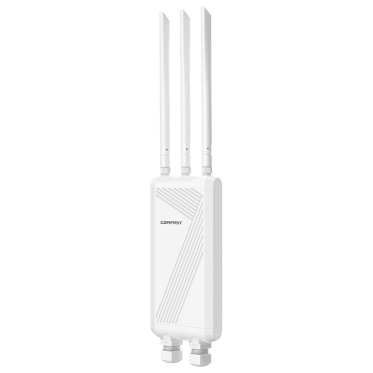 COMFAST CF-EW87 3600Mbps Dual-Band WiFi7 Outdoor Wireless AP, Plug:UK Plug(White) - Wireless Routers by COMFAST | Online Shopping UK | buy2fix