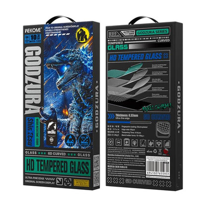 For iPhone Air WK WTP-124 10pcs 6D Curved Ultra-Fine Edge HD Full-Screen Tempered Glass Film(Transparent) - iPhone Air Tempered Glass by WK | Online Shopping UK | buy2fix