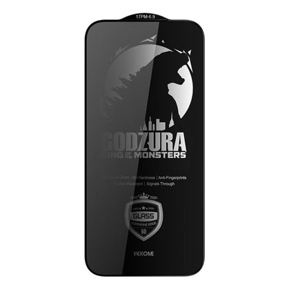 For iPhone 17 Pro Max WK WTP-123 6D Curved Ultra-Fine Edge Privacy Full-Screen Tempered Glass Film(Transparent) - iPhone 17 Pro Max Tempered Glass by WK | Online Shopping UK | buy2fix