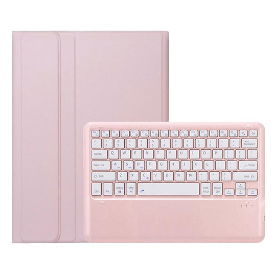 For Honor Pad 10 AH29 TPU Ultra-thin Detachable Bluetooth Keyboard Tablet Leather Case(Pink)