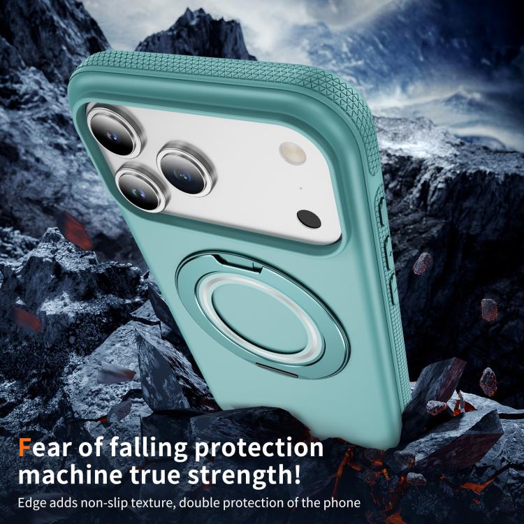 For iPhone 17 Pro Gear Holder C MagSafe Phone Case(Light Blue) - iPhone 17 Pro Cases by buy2fix | Online Shopping UK | buy2fix