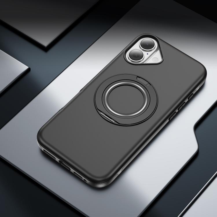 For iPhone 17 Gear Holder C MagSafe Phone Case(Black) - iPhone 17 Cases by buy2fix | Online Shopping UK | buy2fix