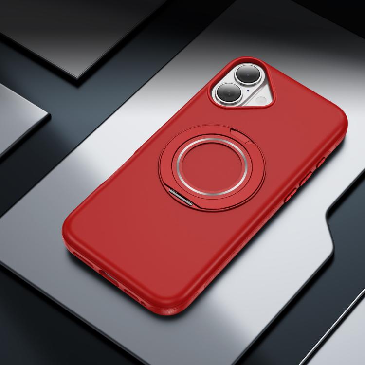 For iPhone 17 Gear Holder C MagSafe Phone Case(Red) - iPhone 17 Cases by buy2fix | Online Shopping UK | buy2fix