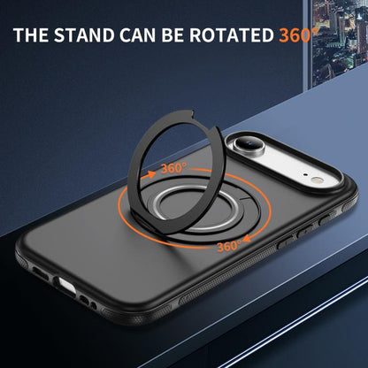 For iPhone Air Gear Holder C MagSafe Phone Case(Black) - iPhone Air Cases by buy2fix | Online Shopping UK | buy2fix