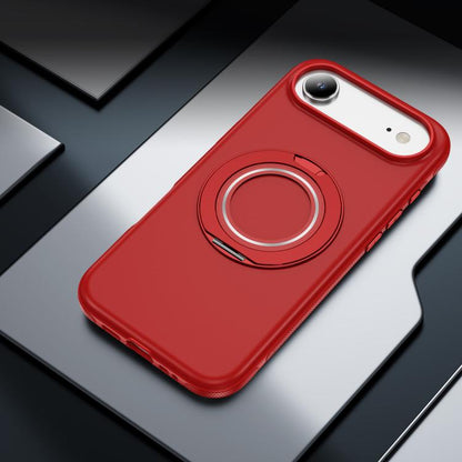 For iPhone Air Gear Holder C MagSafe Phone Case(Red) - iPhone Air Cases by buy2fix | Online Shopping UK | buy2fix