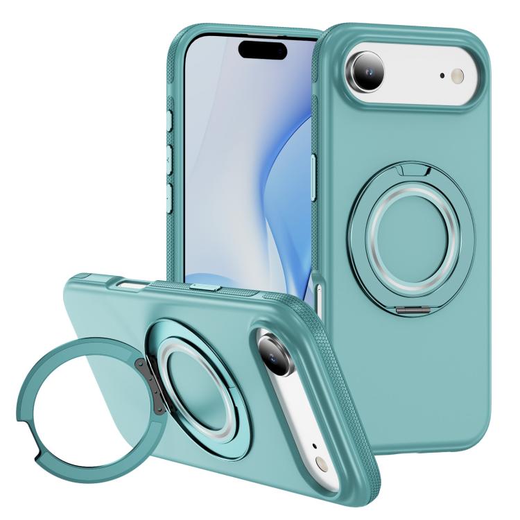 For iPhone Air Gear Holder C MagSafe Phone Case(Light Blue) - iPhone Air Cases by buy2fix | Online Shopping UK | buy2fix