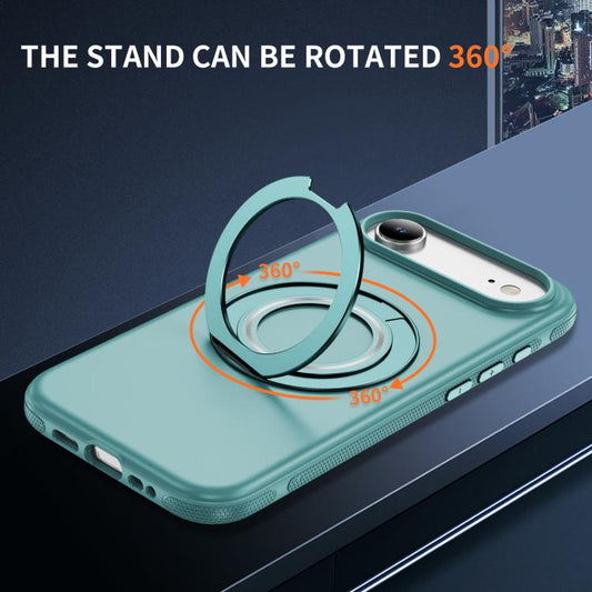 For iPhone Air Gear Holder C MagSafe Phone Case(Light Blue) - iPhone Air Cases by buy2fix | Online Shopping UK | buy2fix