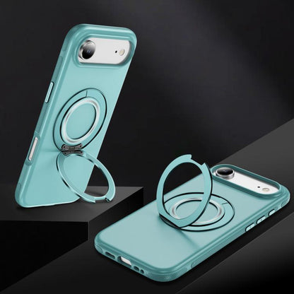 For iPhone Air Gear Holder C MagSafe Phone Case(Light Blue) - iPhone Air Cases by buy2fix | Online Shopping UK | buy2fix