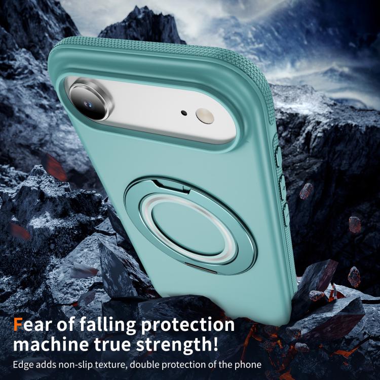For iPhone Air Gear Holder C MagSafe Phone Case(Light Blue) - iPhone Air Cases by buy2fix | Online Shopping UK | buy2fix