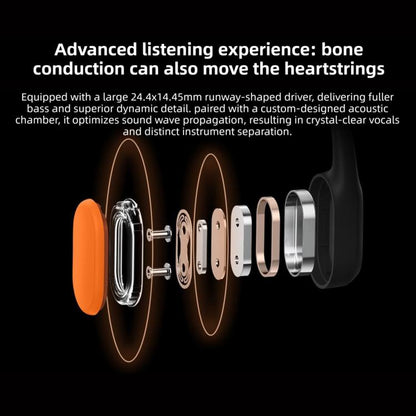 Original Xiaomi Bone Conduction Earphones Bluetooth 5.3 IP68 Waterproof(White) - Sport Earphone by Xiaomi | Online Shopping UK | buy2fix