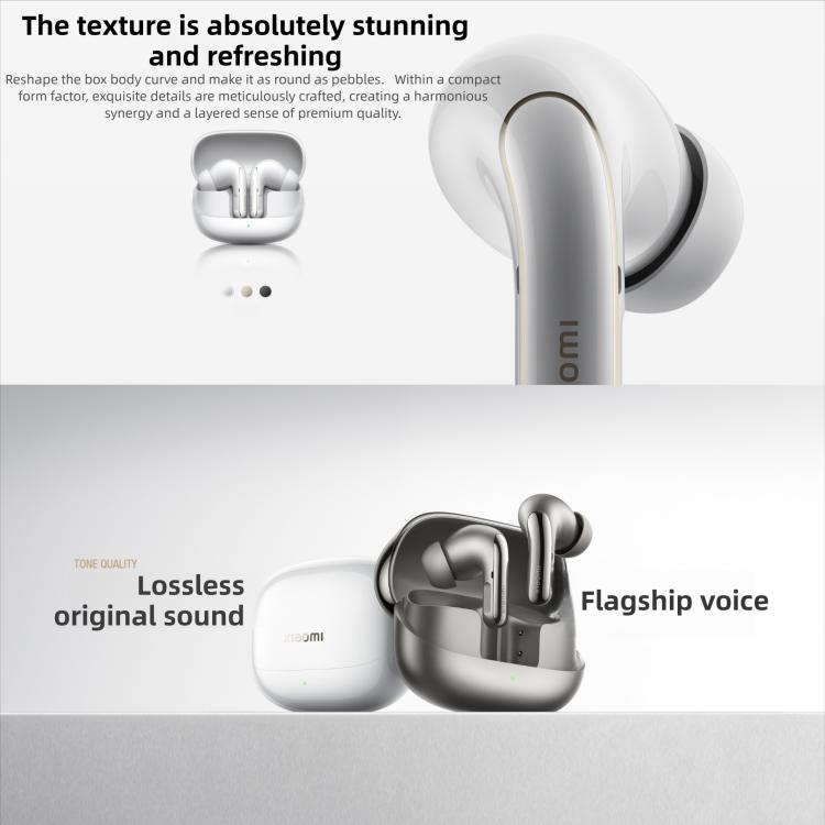 Original Xiaomi Buds 5 Pro In-Ear TWS Bluetooth Earphone(White) - TWS Earphone by Xiaomi | Online Shopping UK | buy2fix