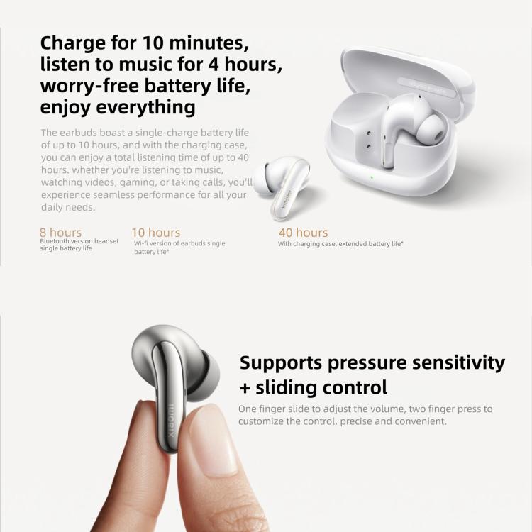 Original Xiaomi Buds 5 Pro In-Ear TWS Bluetooth Earphone(Titanium) - TWS Earphone by Xiaomi | Online Shopping UK | buy2fix