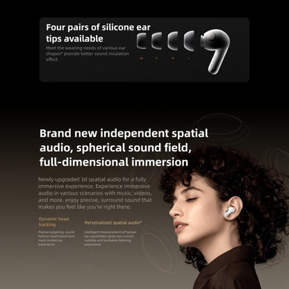 Original Xiaomi Buds 5 Pro Wi-Fi In-Ear TWS Bluetooth Earphone(Black) - TWS Earphone by Xiaomi | Online Shopping UK | buy2fix