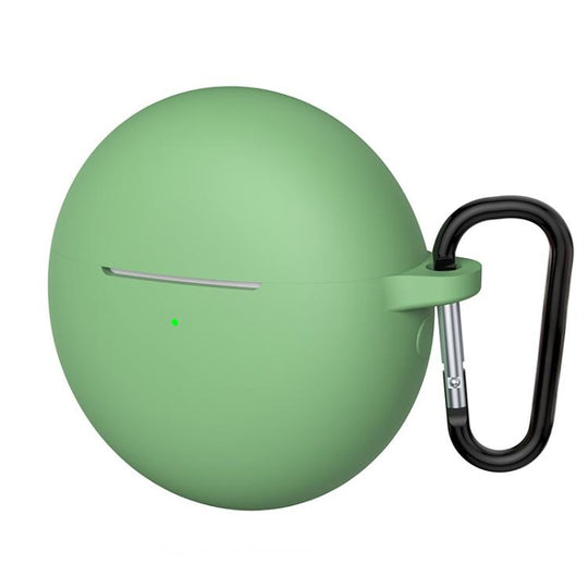 For Huawei FreeBuds 7i One-piece Wireless Earphone Silicone Protective Case(Matcha Green)