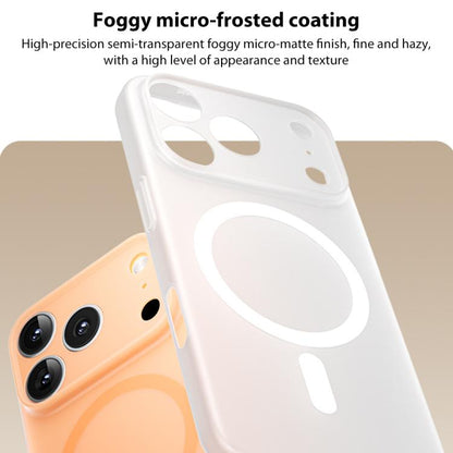 For iPhone Air MOMAX Ultra-thin Magnetic MagSafe PC Phone Case(Transparent Black) - iPhone Air Cases by MOMAX | Online Shopping UK | buy2fix