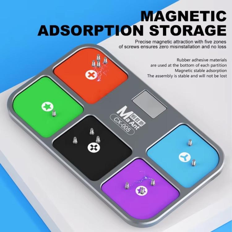 MaAnt CX-005 Screw Magnetic Flare Storage Board for Electronic Equipment Repair - Magnetic Screws Mat by MaAnt | Online Shopping UK | buy2fix